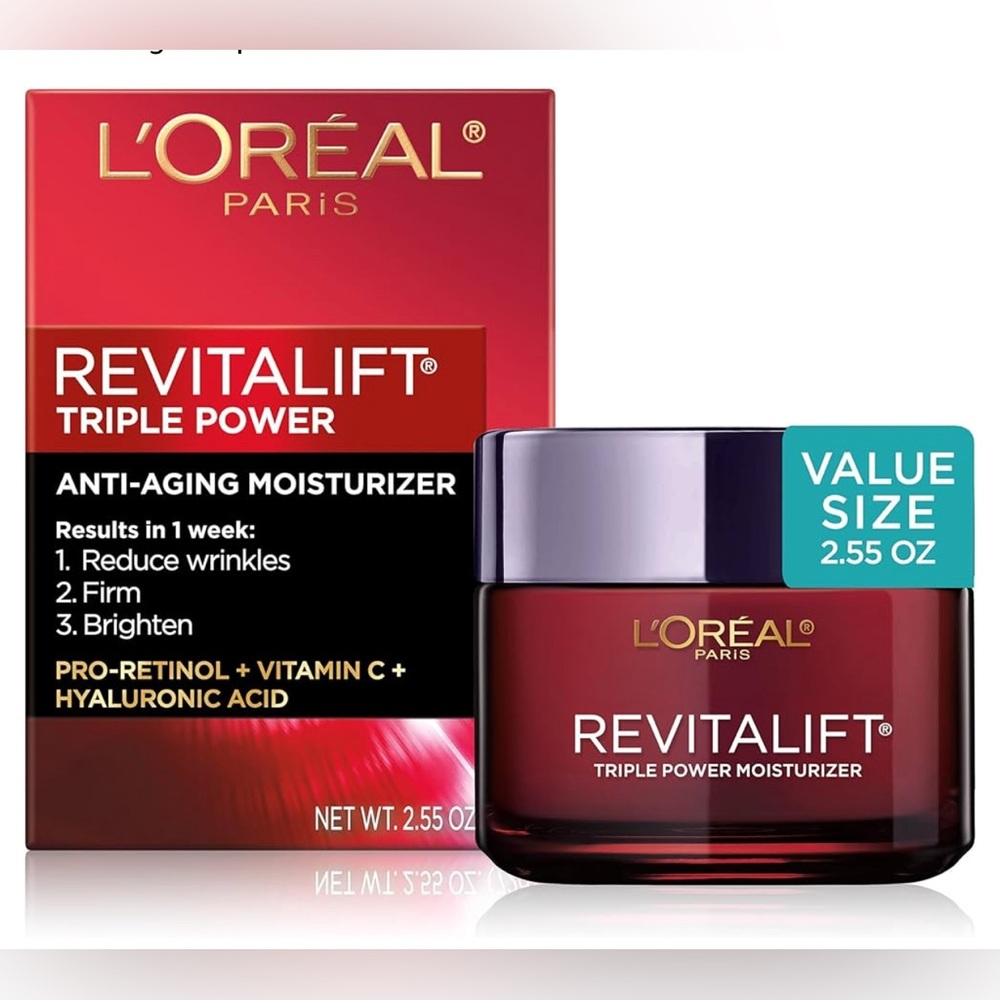 L'Oreal Paris Revitalift Triple Power Anti-Aging Face Moisturizer